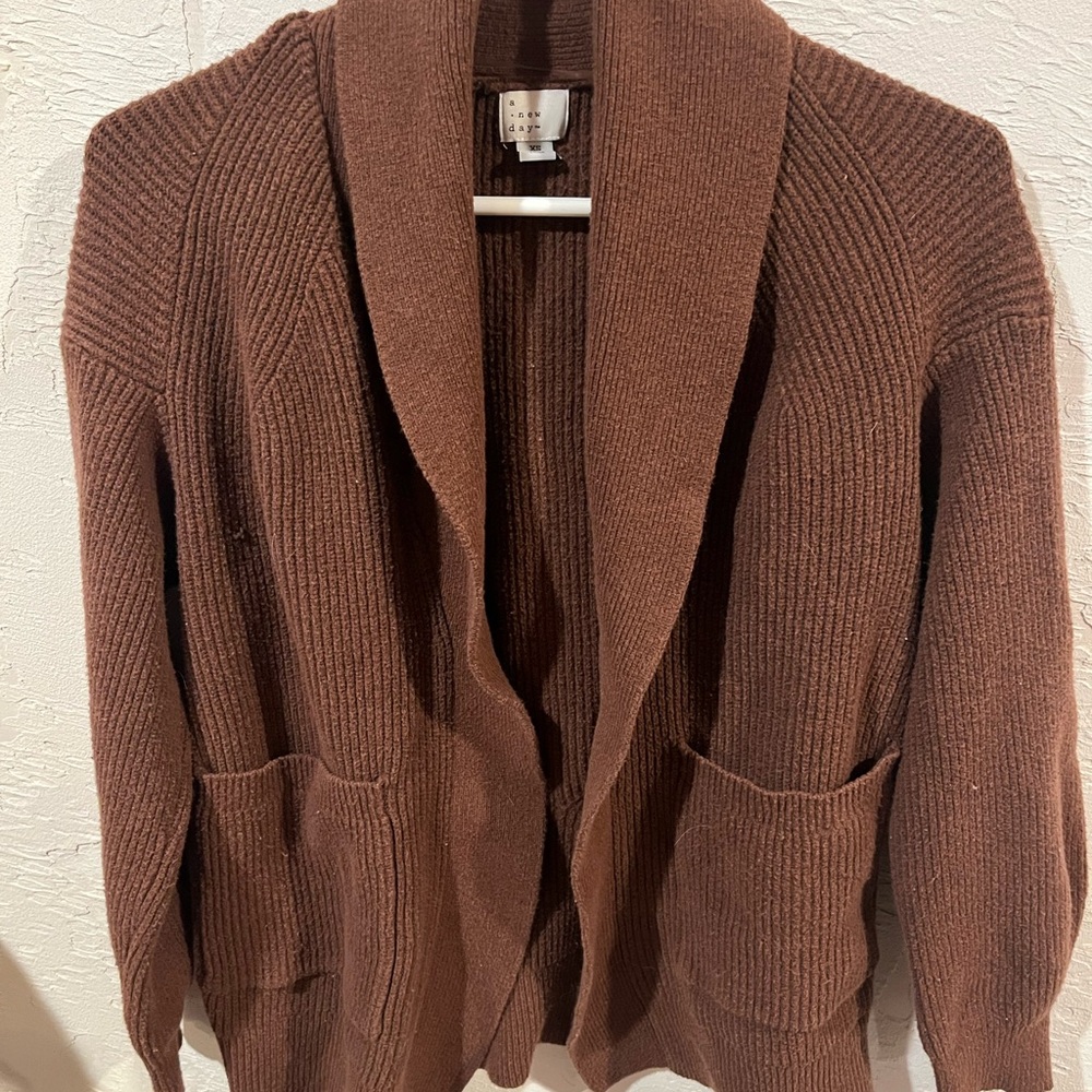 Women's Brown Cardigan XS